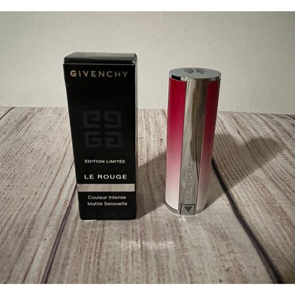 Givenchy Le Rouge Limited Edition Matte LipStick # 332 Fearless .12oz New In Box - Picture 4 of 4